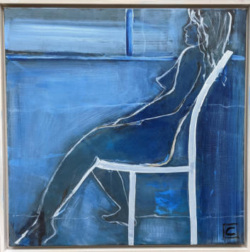 BLUES - Acryl auf Leinwand - 60x60cm