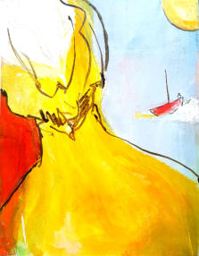 SENTIMENTAL JOURNEY - Acryl auf Pappe - 50x60 cm